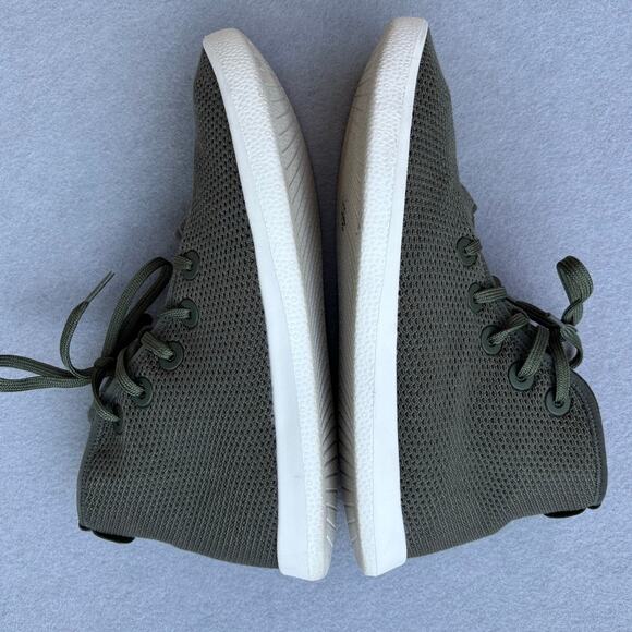 Mens Allbirds Tree Toppers Athletic Sneakers Olive Green high top US 10 EU42 - Picture 10 of 10
